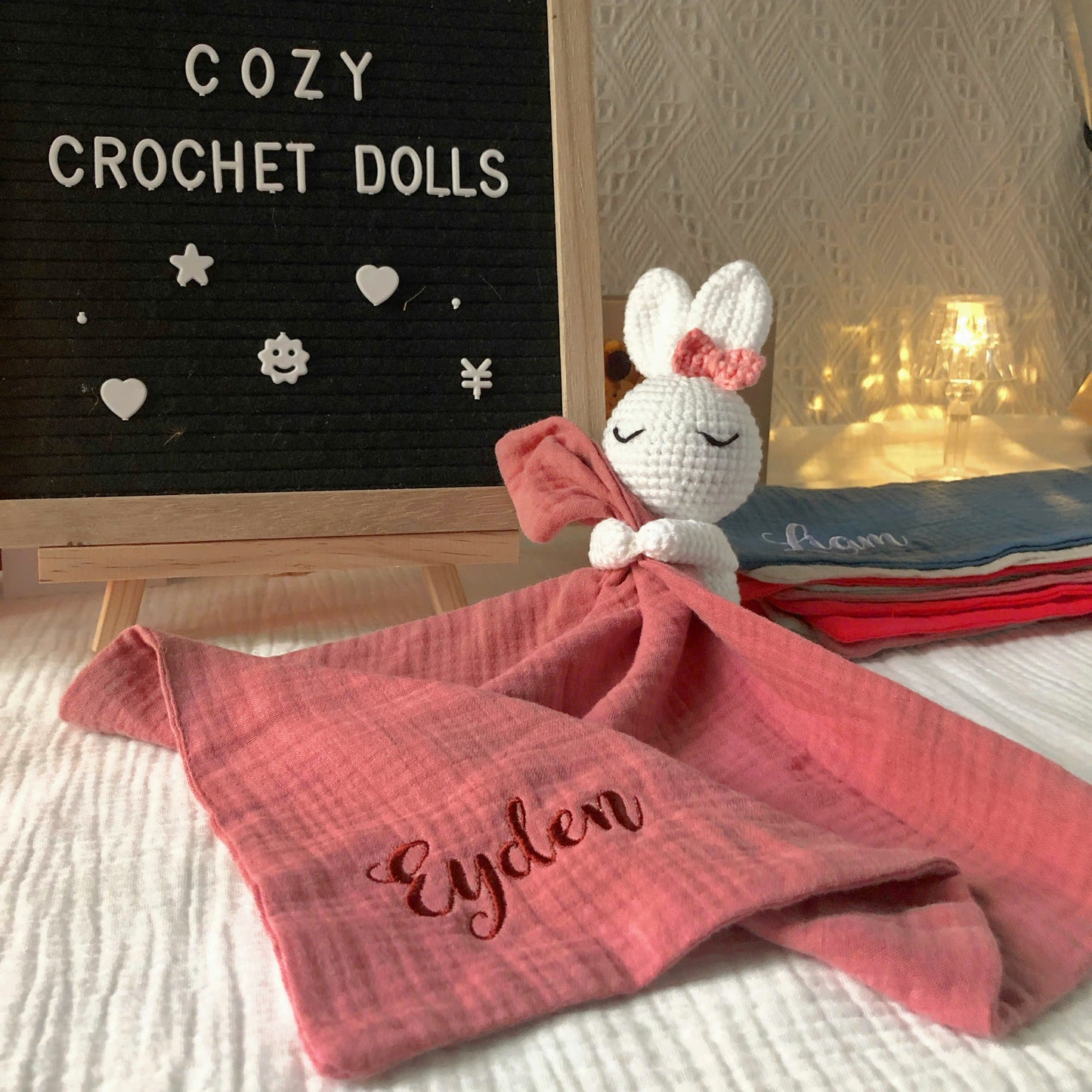 Personalized Baby Lovey - Cherish Every Cuddle